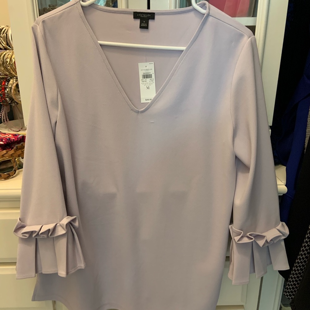 Ann Taylor lavender top